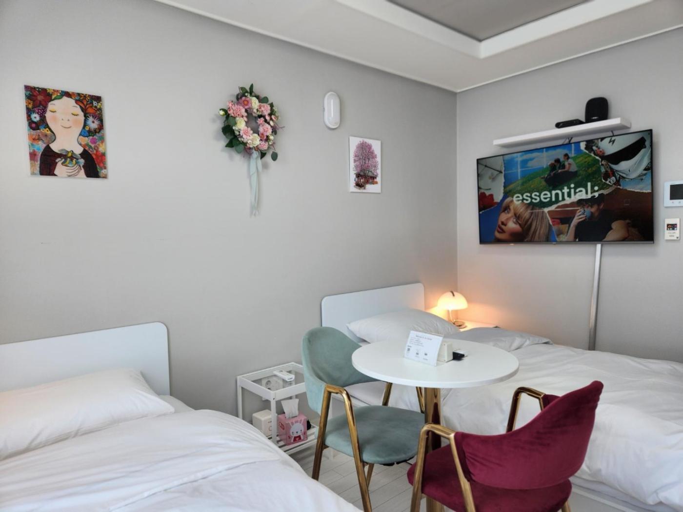Daegu Star B&B Dsr Hotel Lily Guestroom المظهر الخارجي الصورة